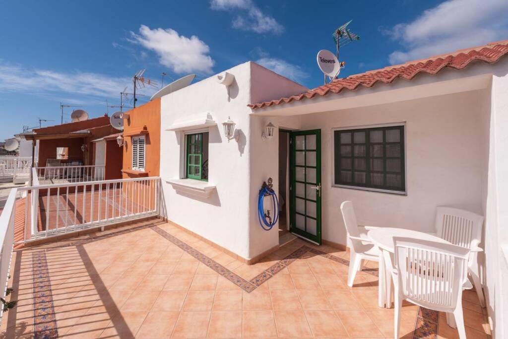Ferienwohnung Duplex Con Jardin Y Buenas Vistas Maspalomas  Exterior foto